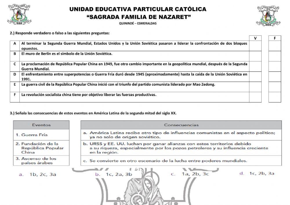 Enfrentamiento entre dos superpotencias