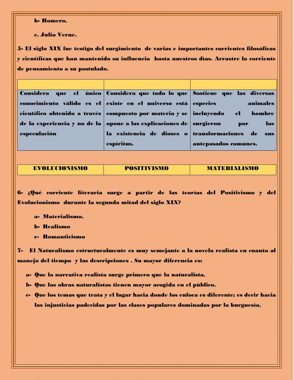 Realismo europeo XIX