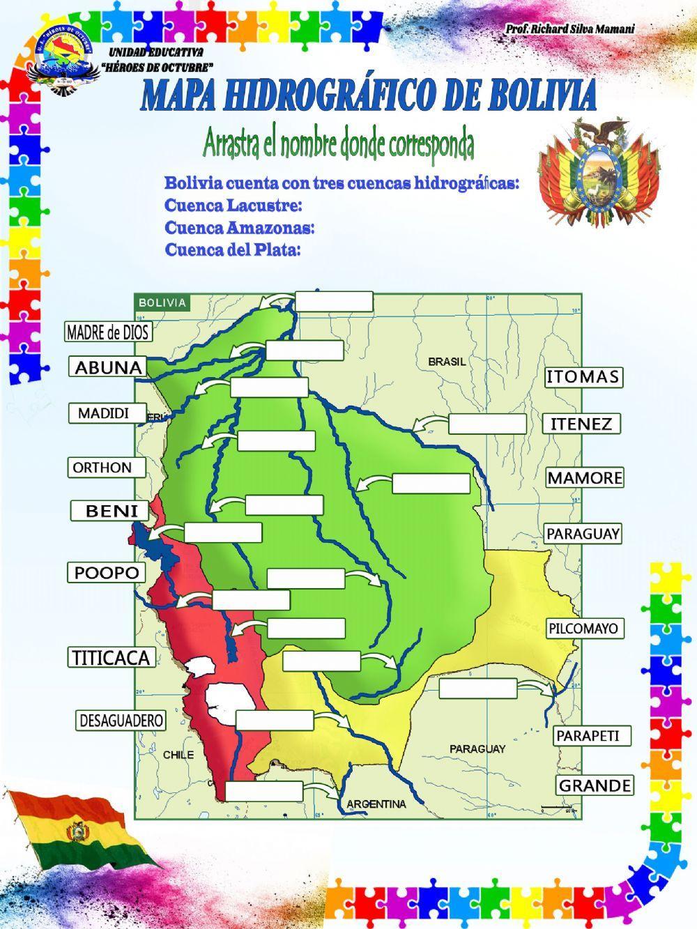 Hidrografía de bolivia