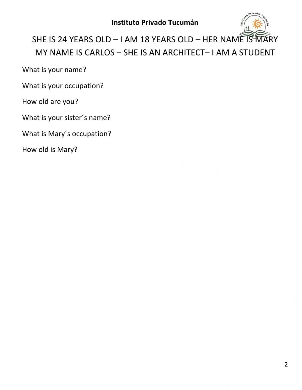 Revision: to be - have got