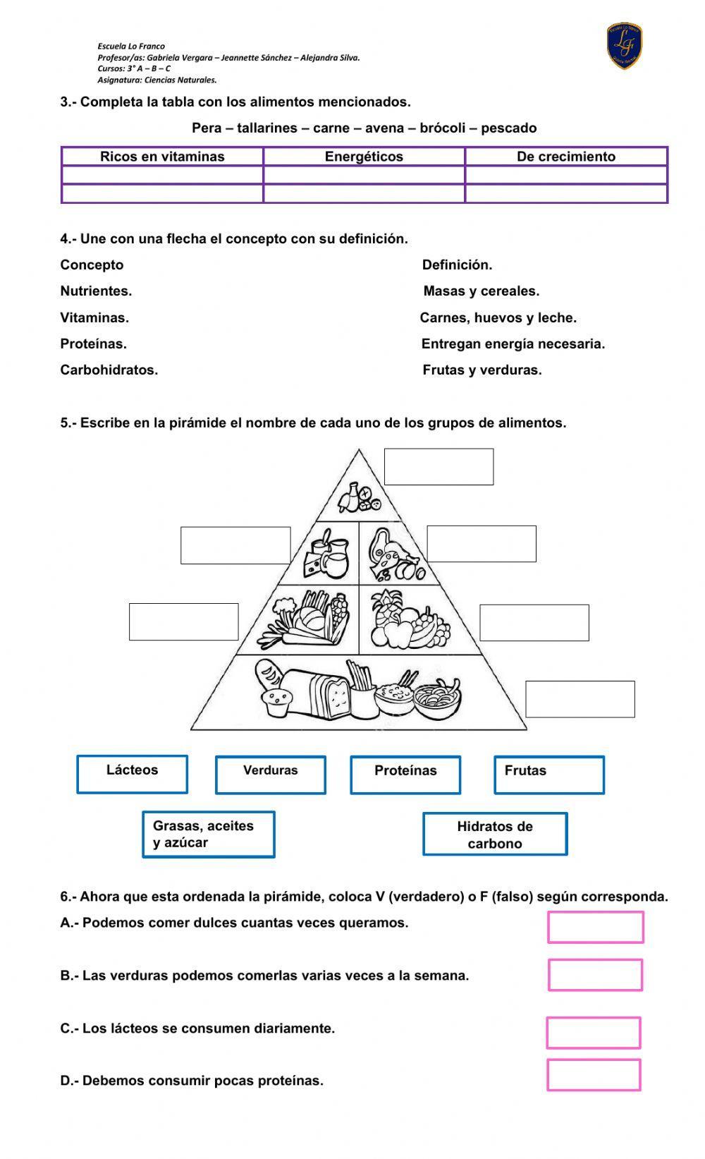 Alimentos Saludables
