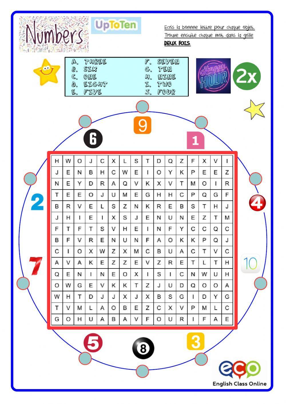 Pad16 Numbers 10  WS