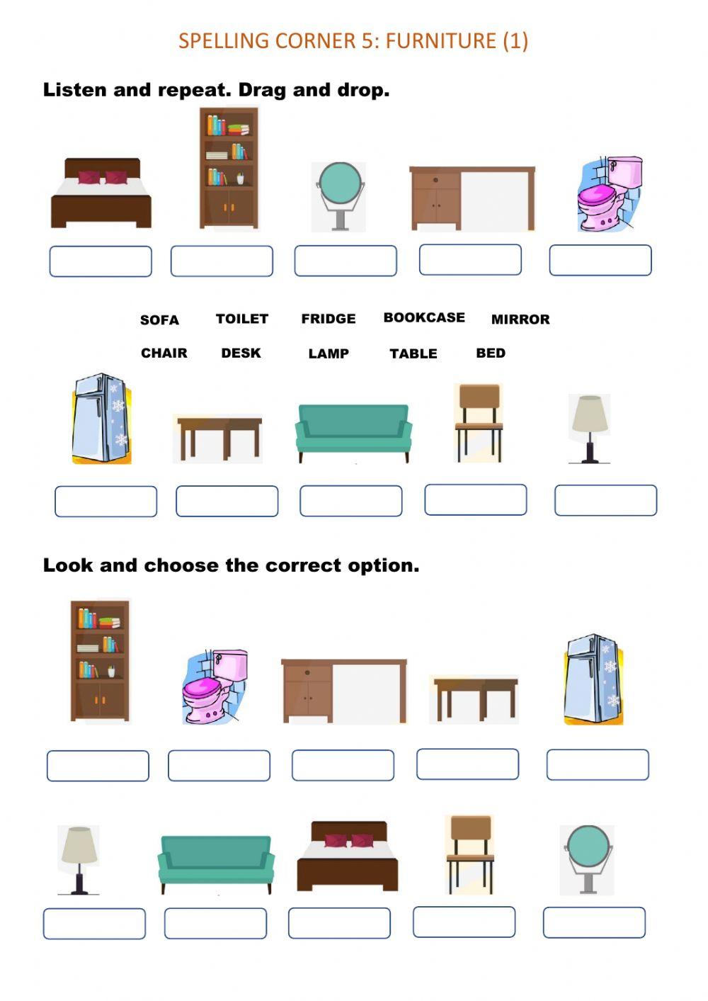 311028 Furniture AntoZoccali LiveWorksheets