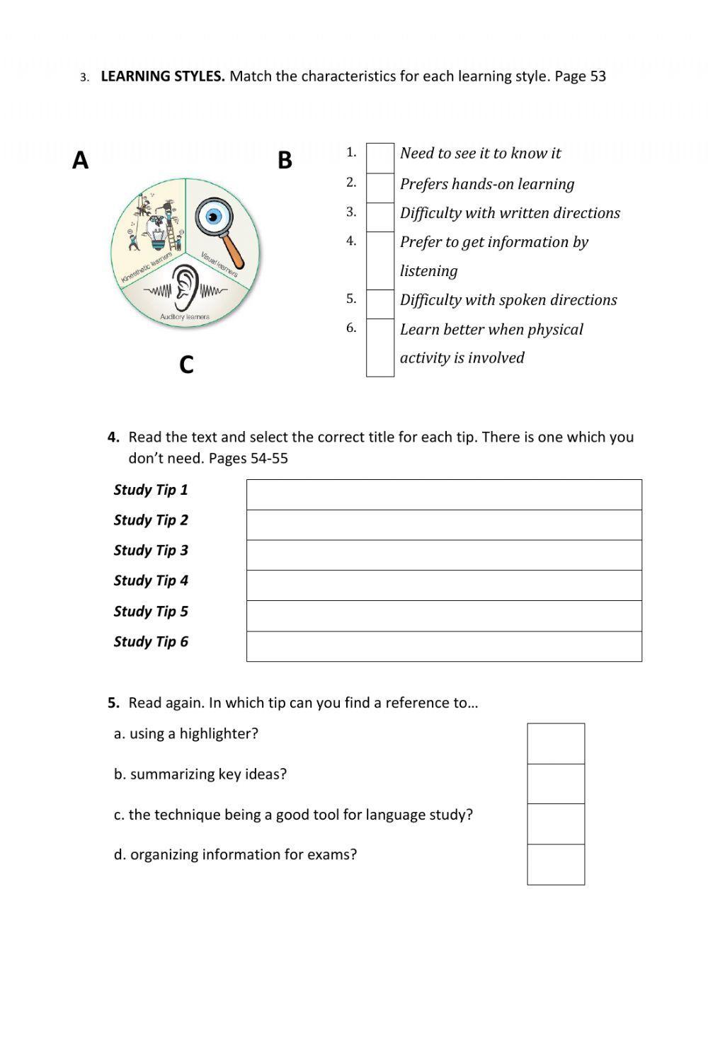 Tips to improve your learning