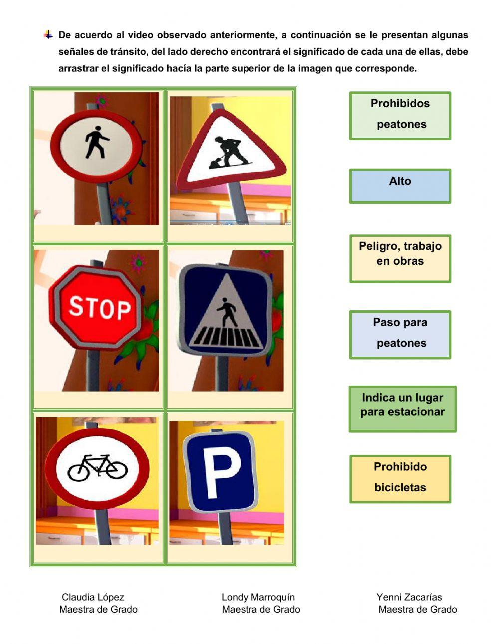 Señales de tránsito