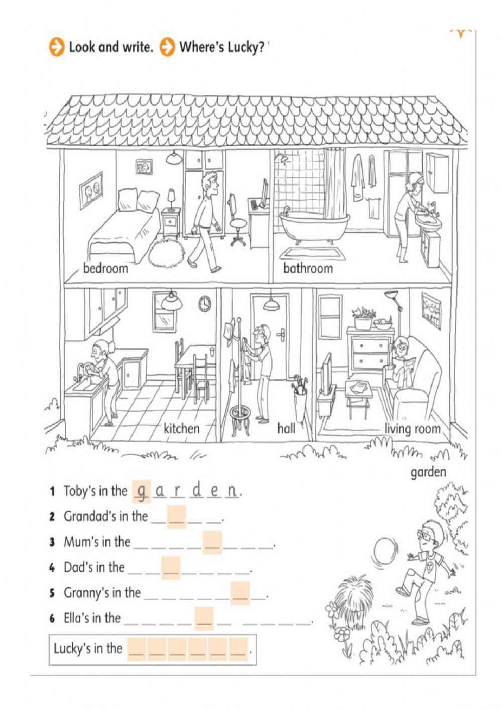 Parts of the house- First explorers 2