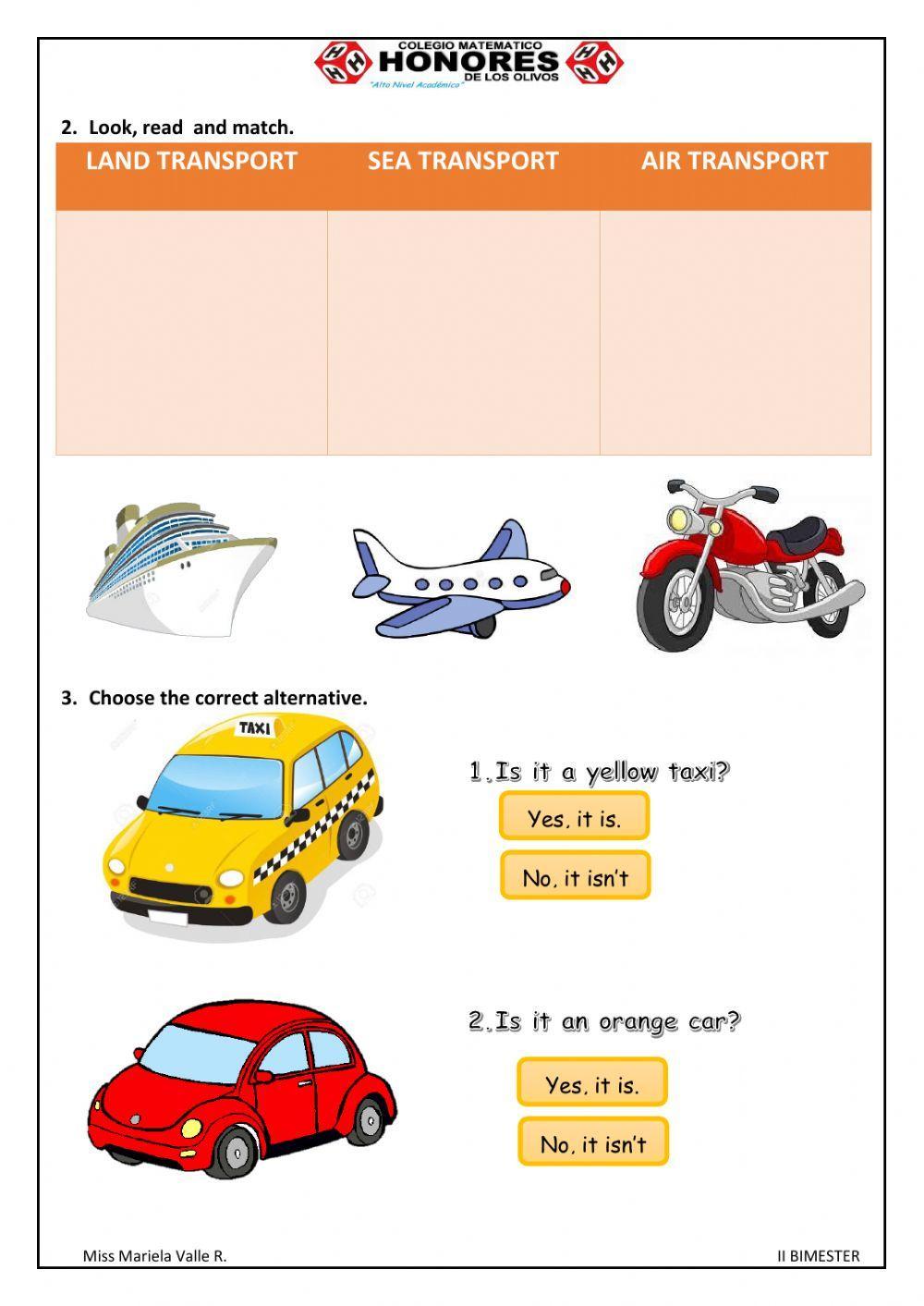 Transportation means