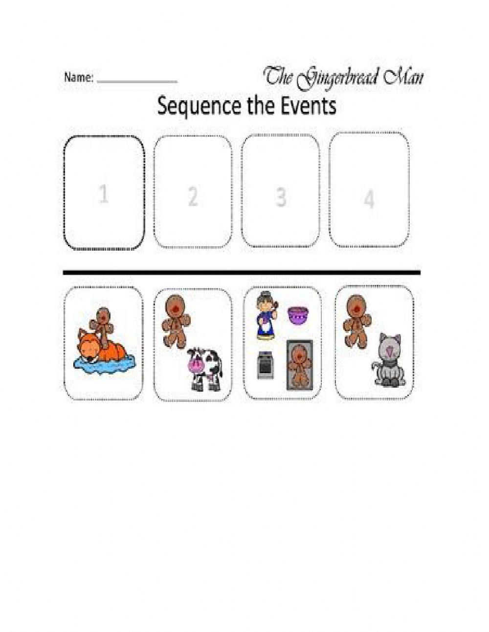Sequencing the Gingerbread man story williamsshps
