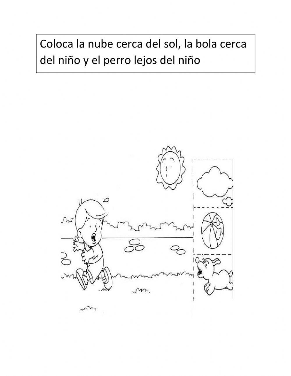 fichas de cerca y lejos