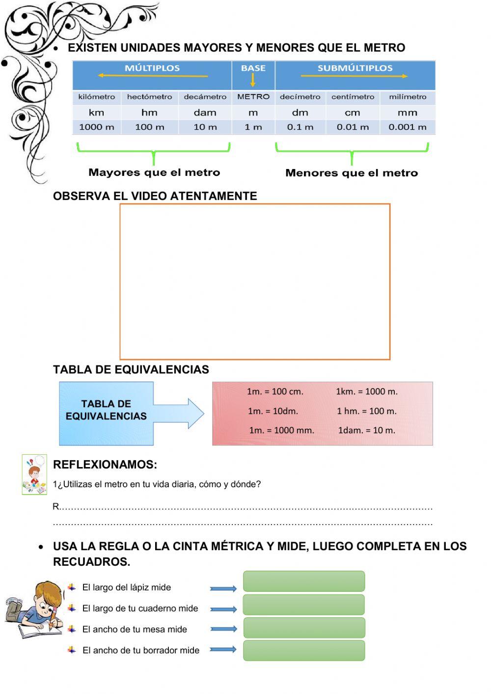 Medidas de longitud