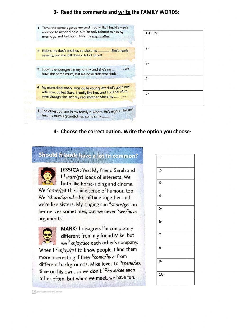 Unit 7 - Wider World 3