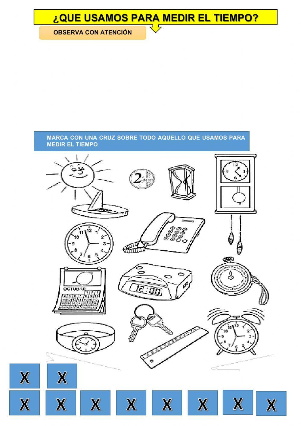 Instrumentos para medir el tiempo
