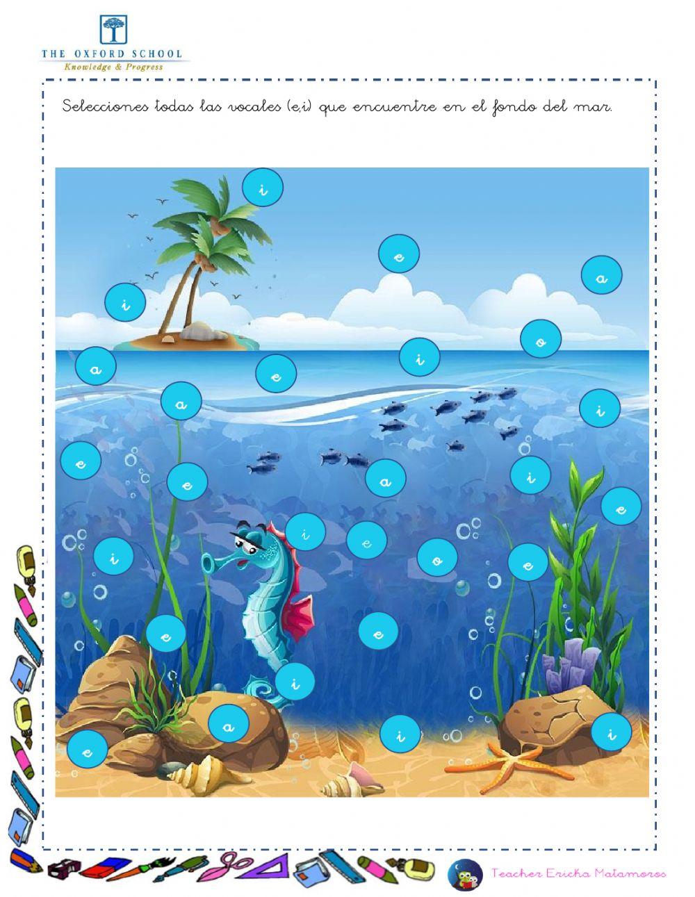 Vocales e, i