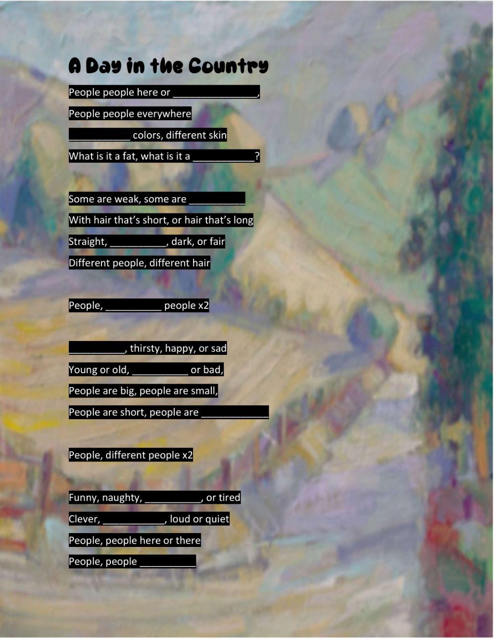 A Day in the Country