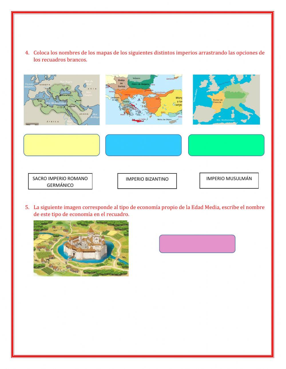 De la colonia a la edad media