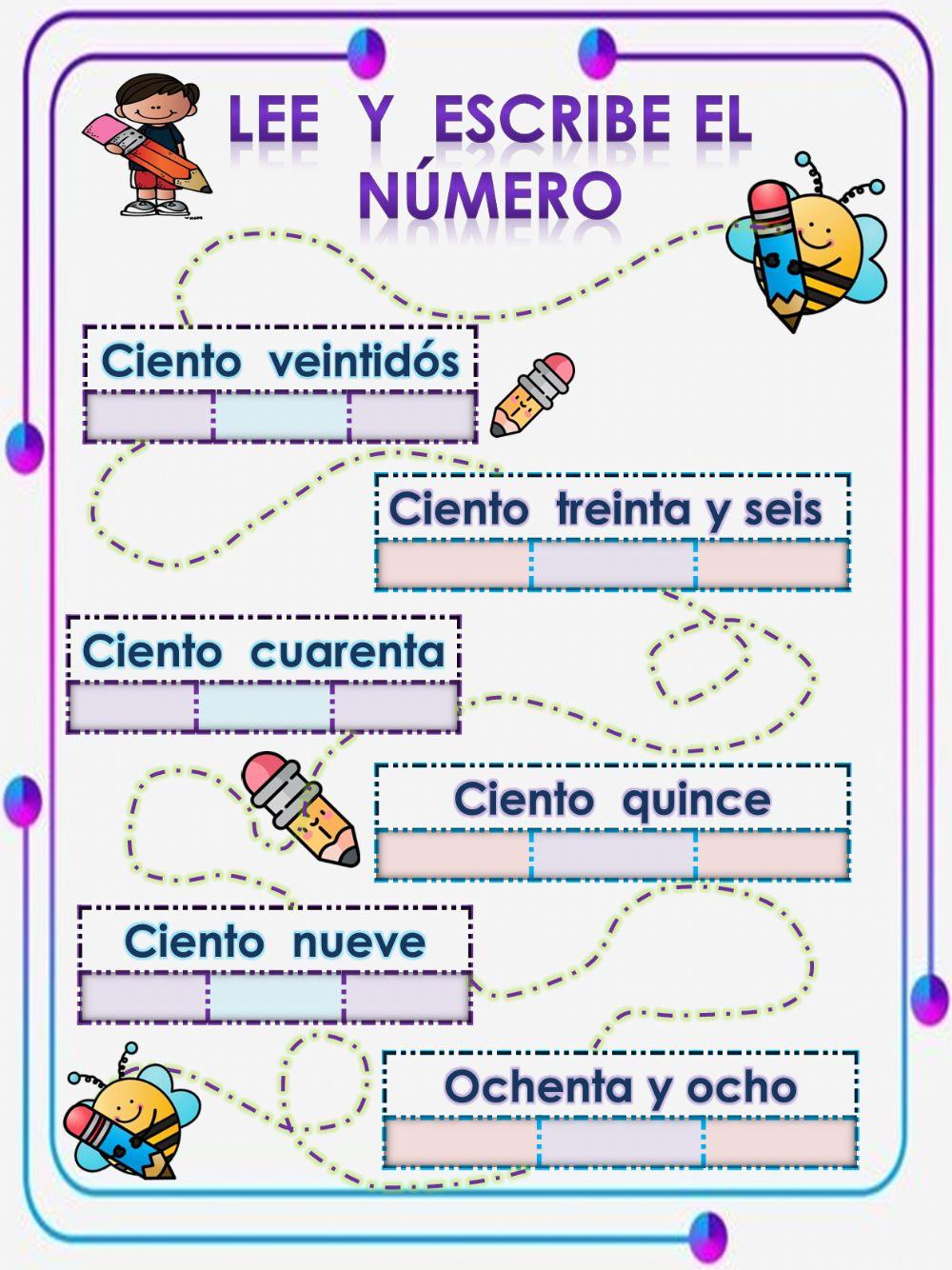Escritura de números