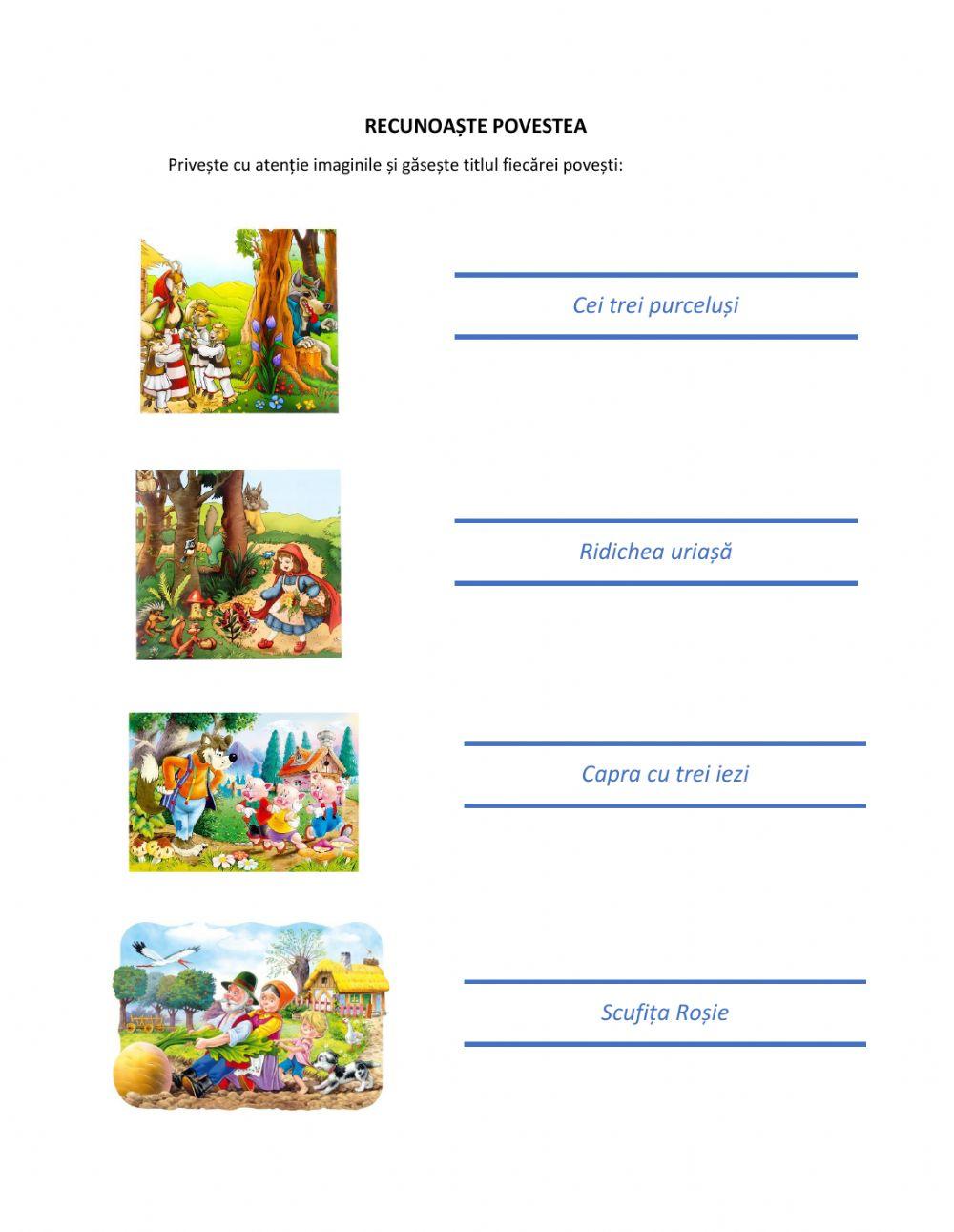 Recunoaște povestea