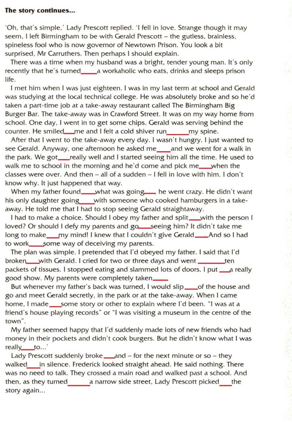 Phrasal verbs in context 8-3