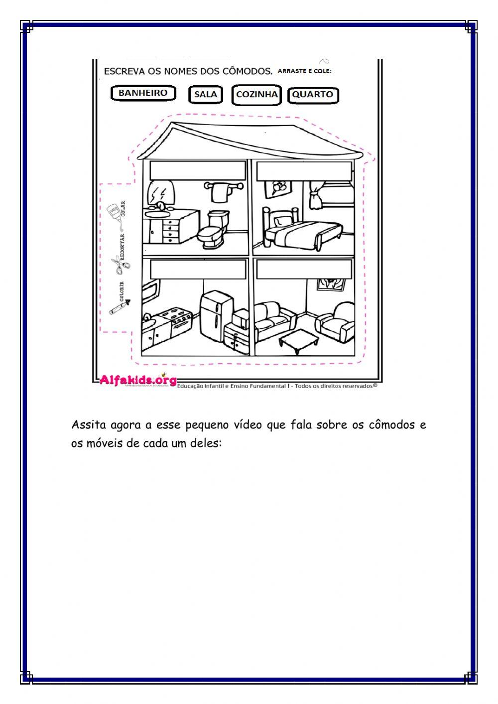 Cômodos e seu móveis