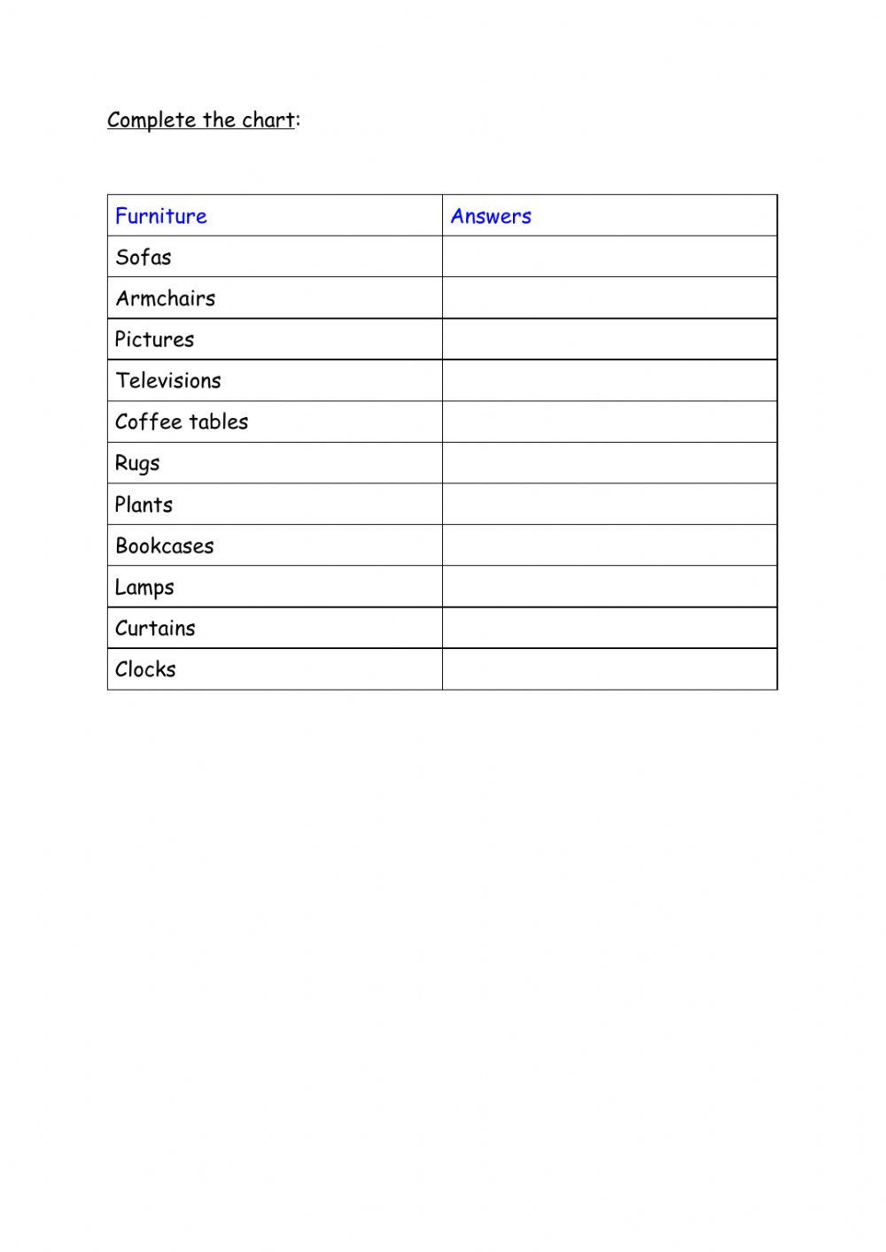 STUDENT A - LIVING ROOM 1