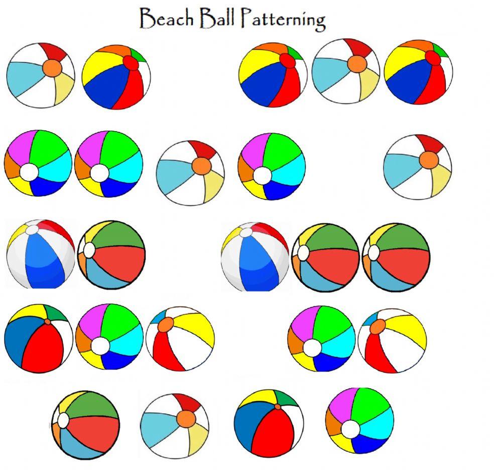Beach Ball Patterns Beach Ball Patterns