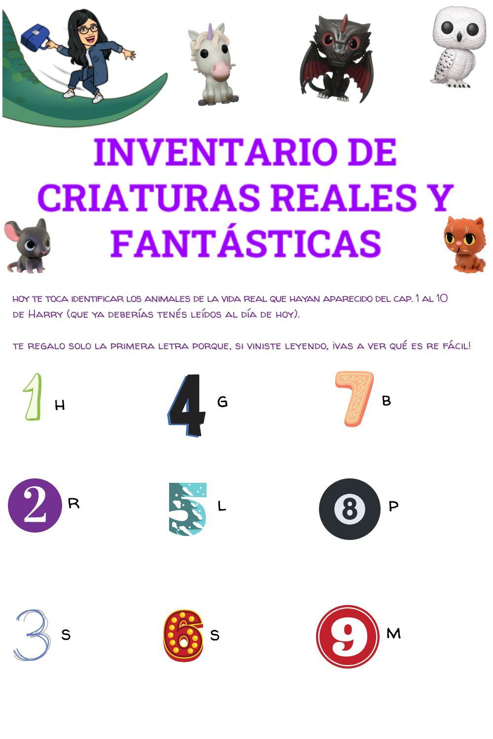 Animales reales en el universo de HP