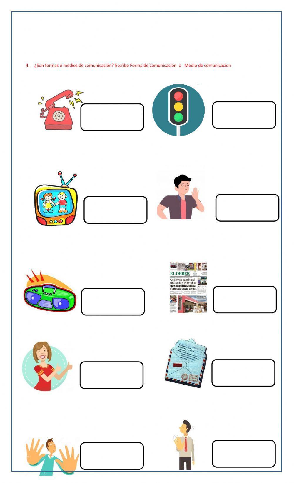Medios y formas de comunicarse