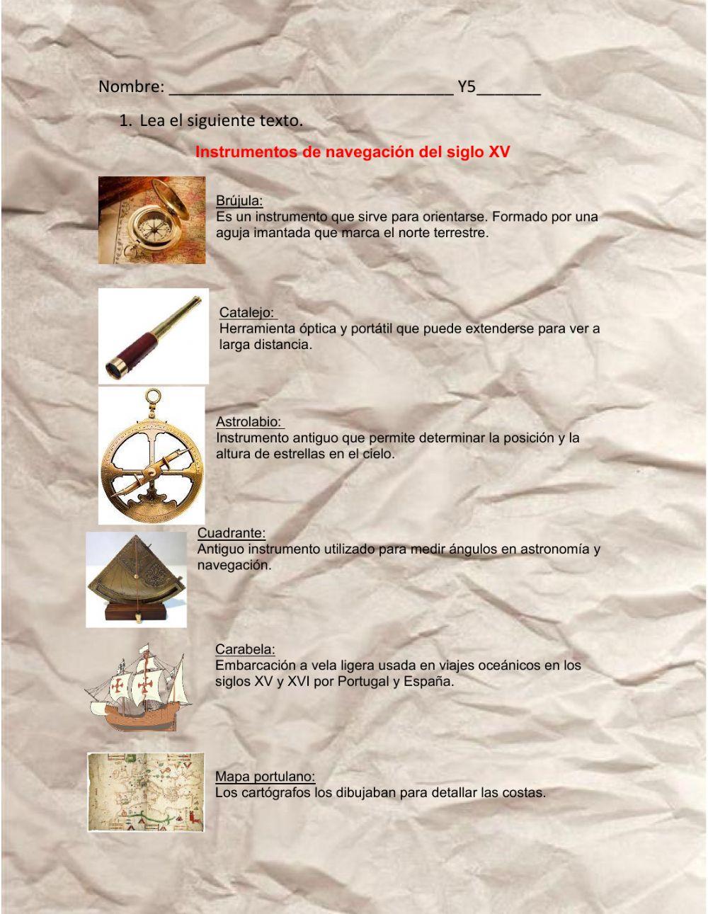 Comprensión avances sXV