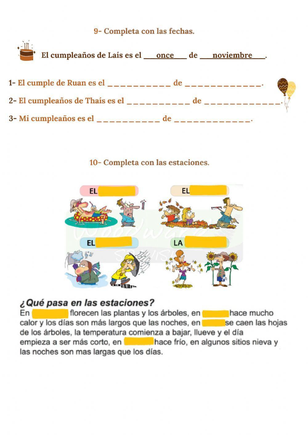 Los numerales cardinales