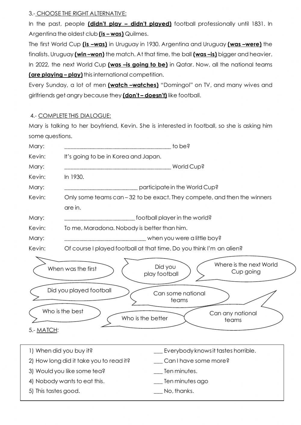 CHILDREN 4 - MID YEAR PRACTICE 2