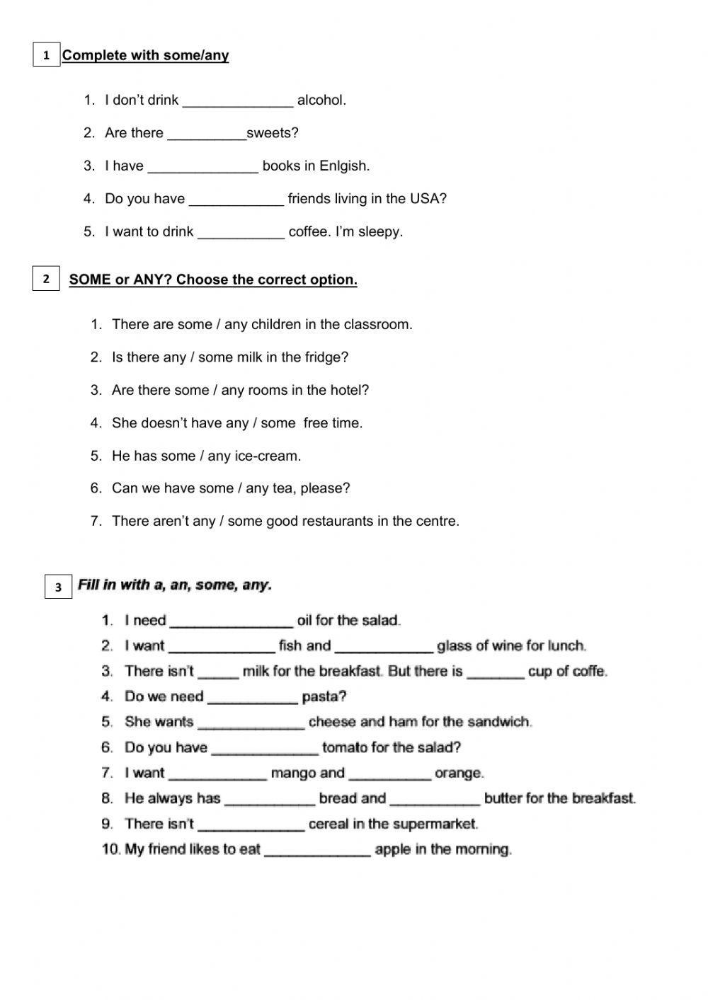 3G BOOKLET THERE IS THERE ARE