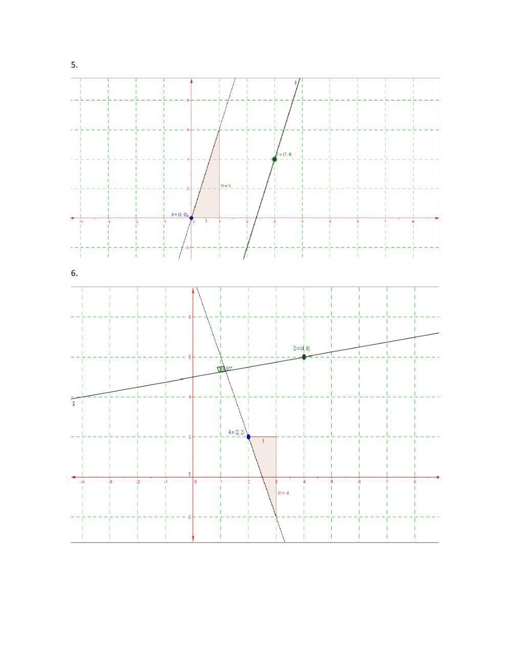 Ecuaciones de las Rectas