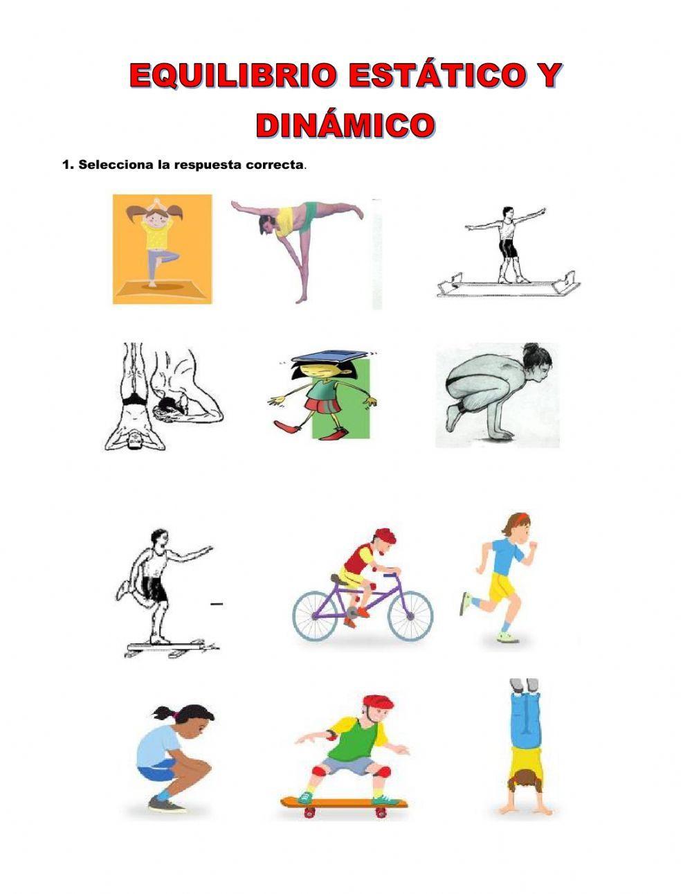 EQUILIBRIO EDUCACIÓN FÍSICA
