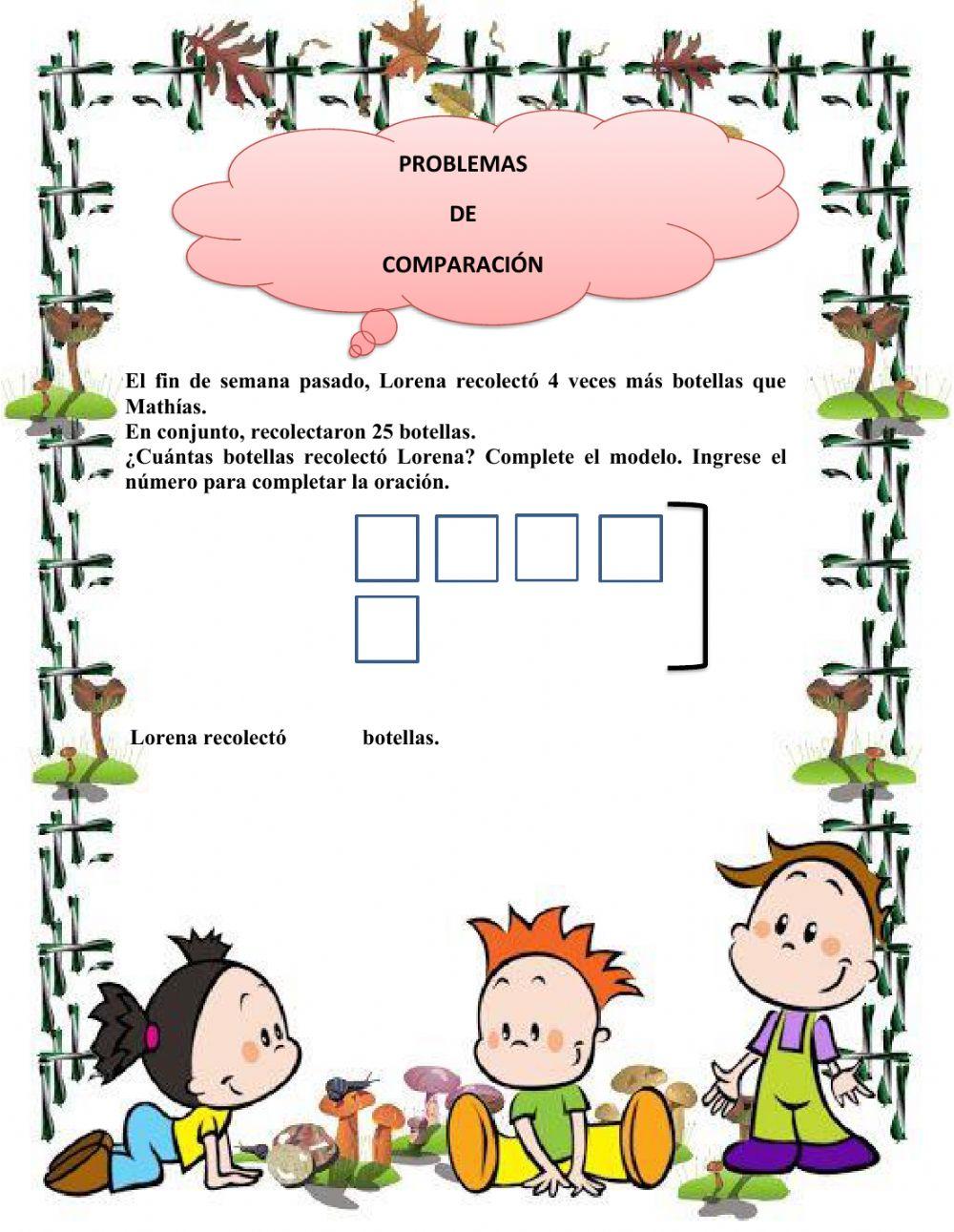 Problemas de comparación