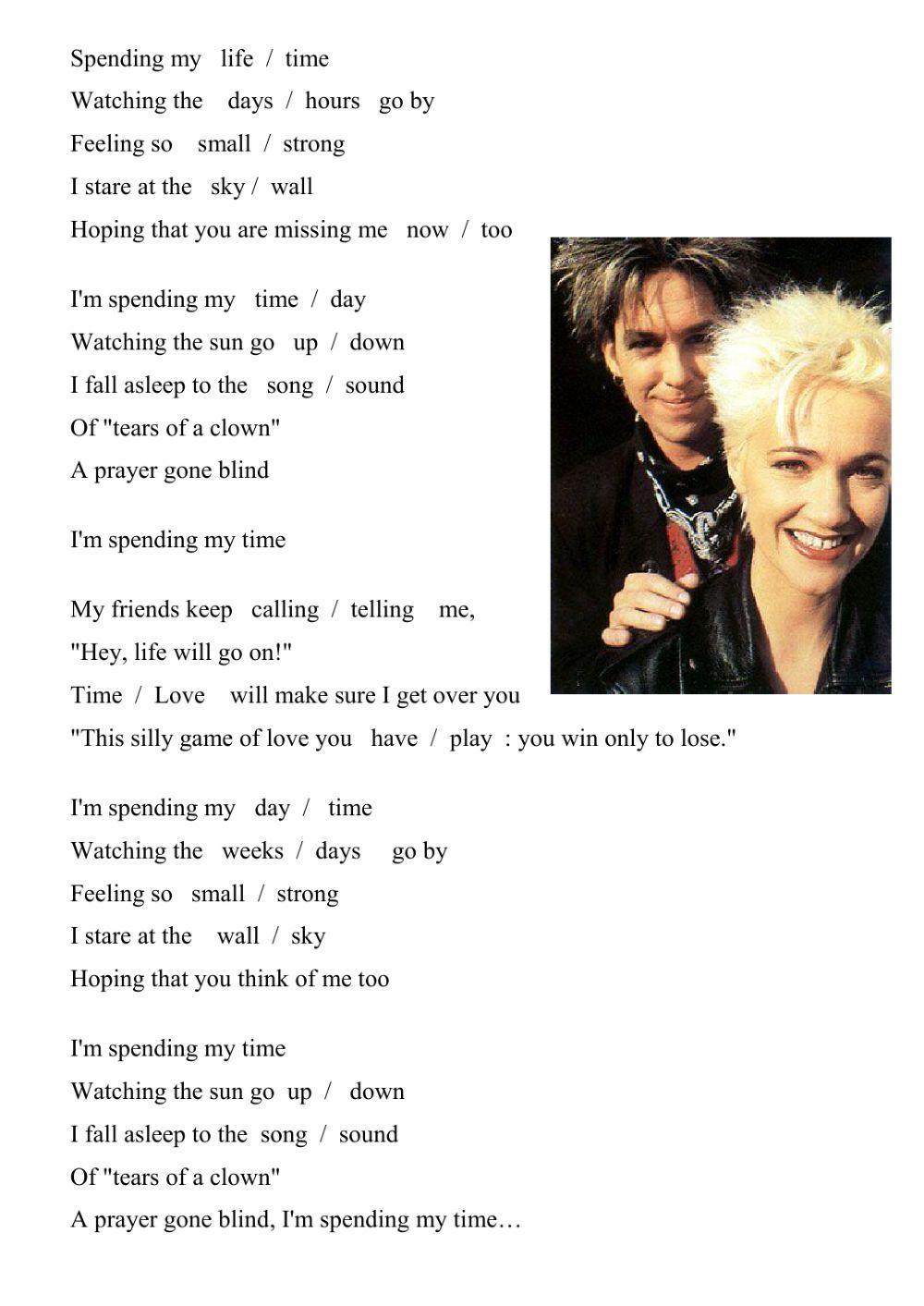 Song - Spending my time