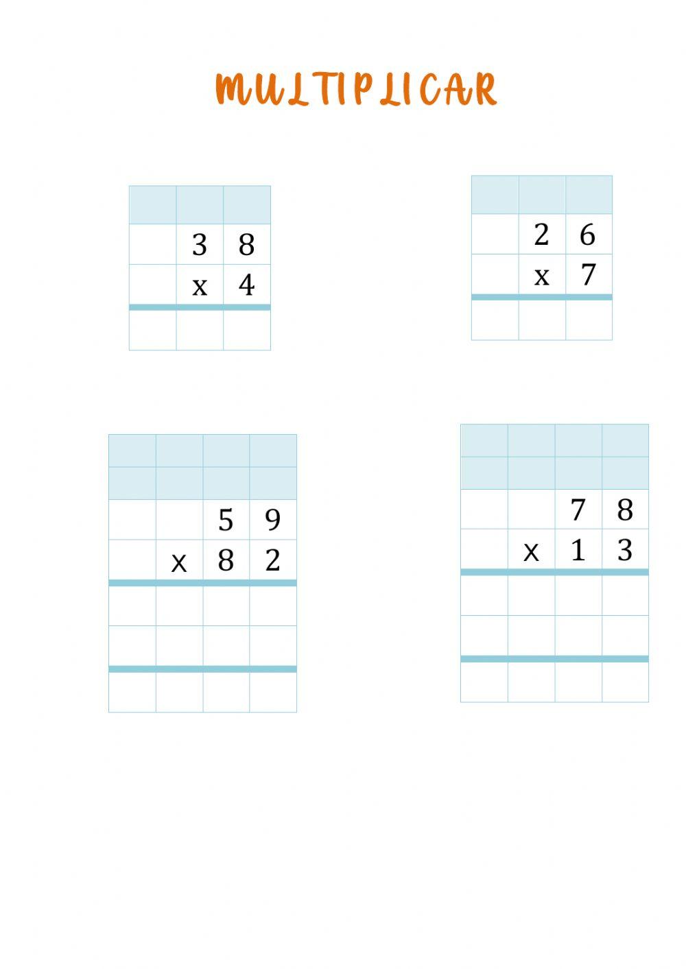 Multiplicar