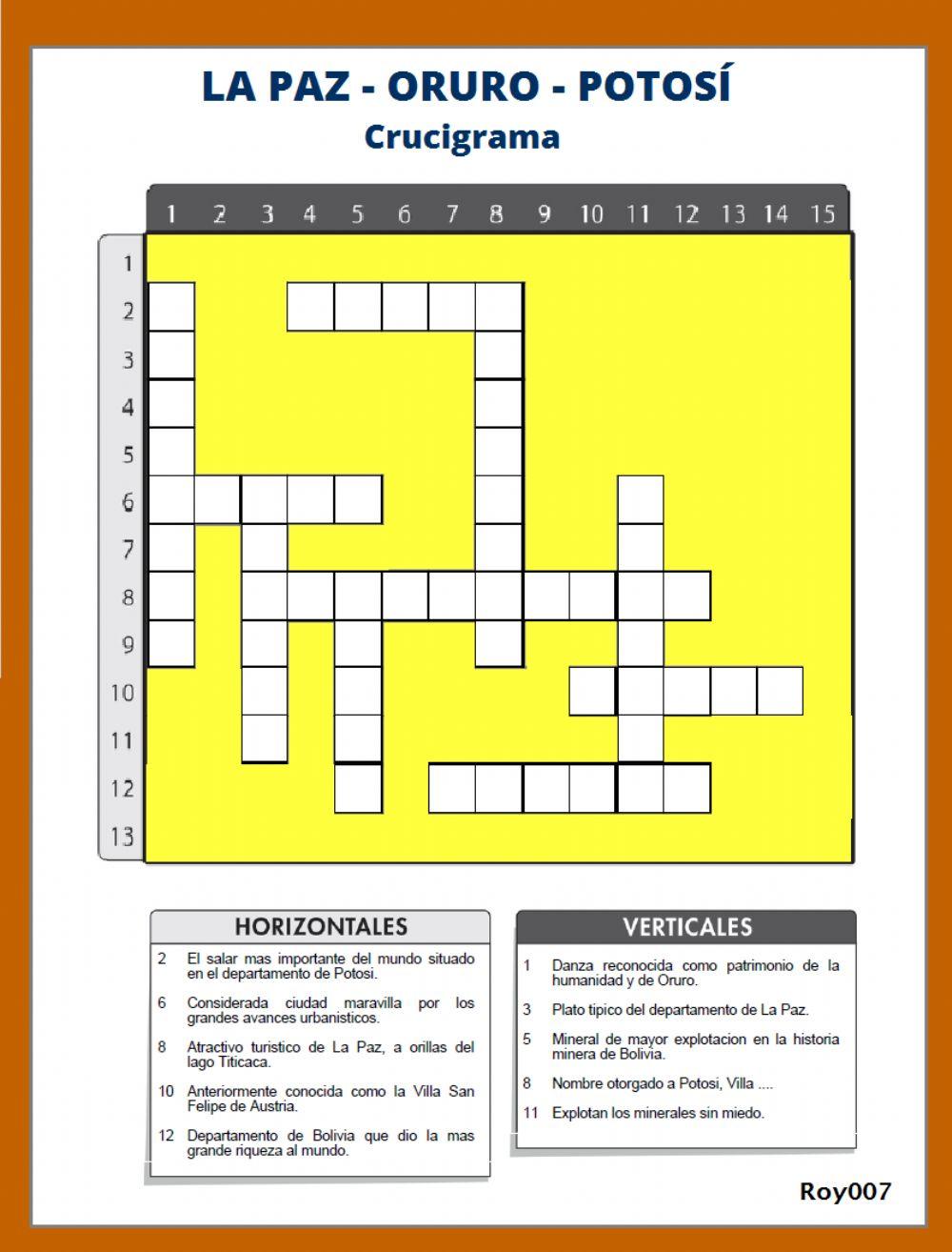 La paz oruro y potosi
