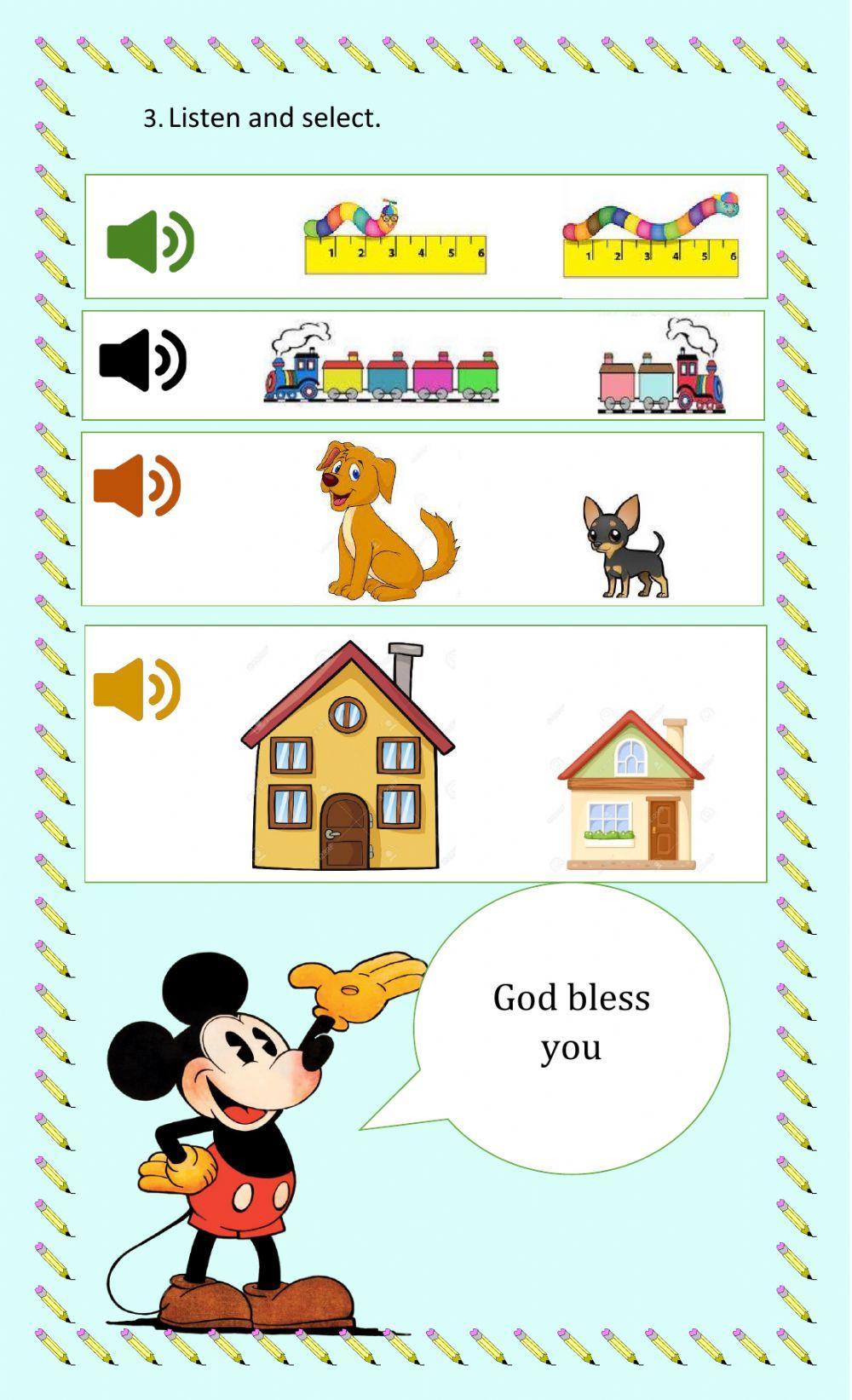 Evaluación de Inglés II trimestre