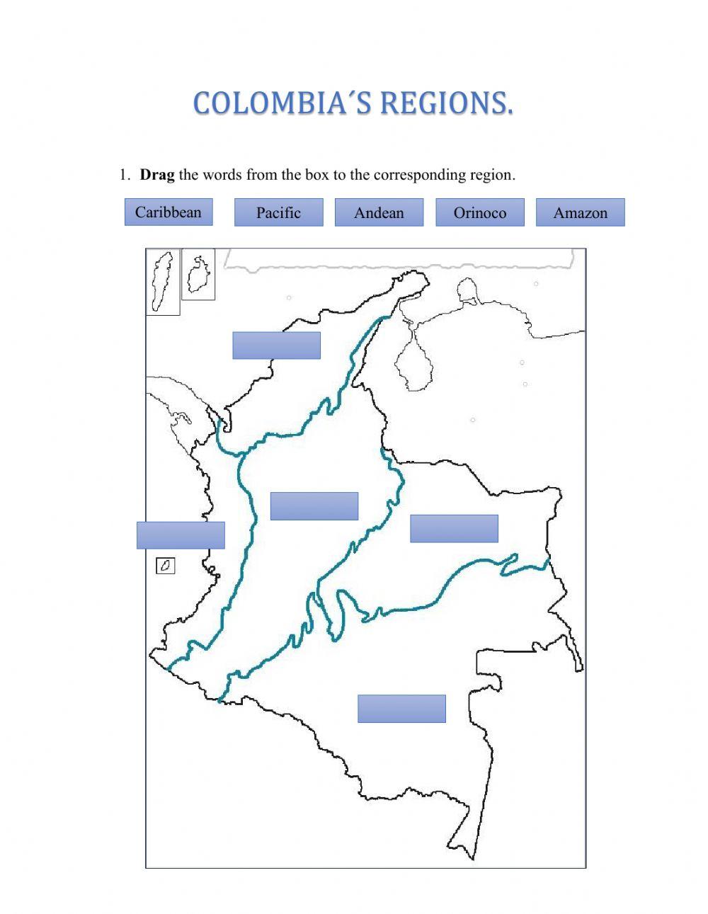 Colombia-s regions