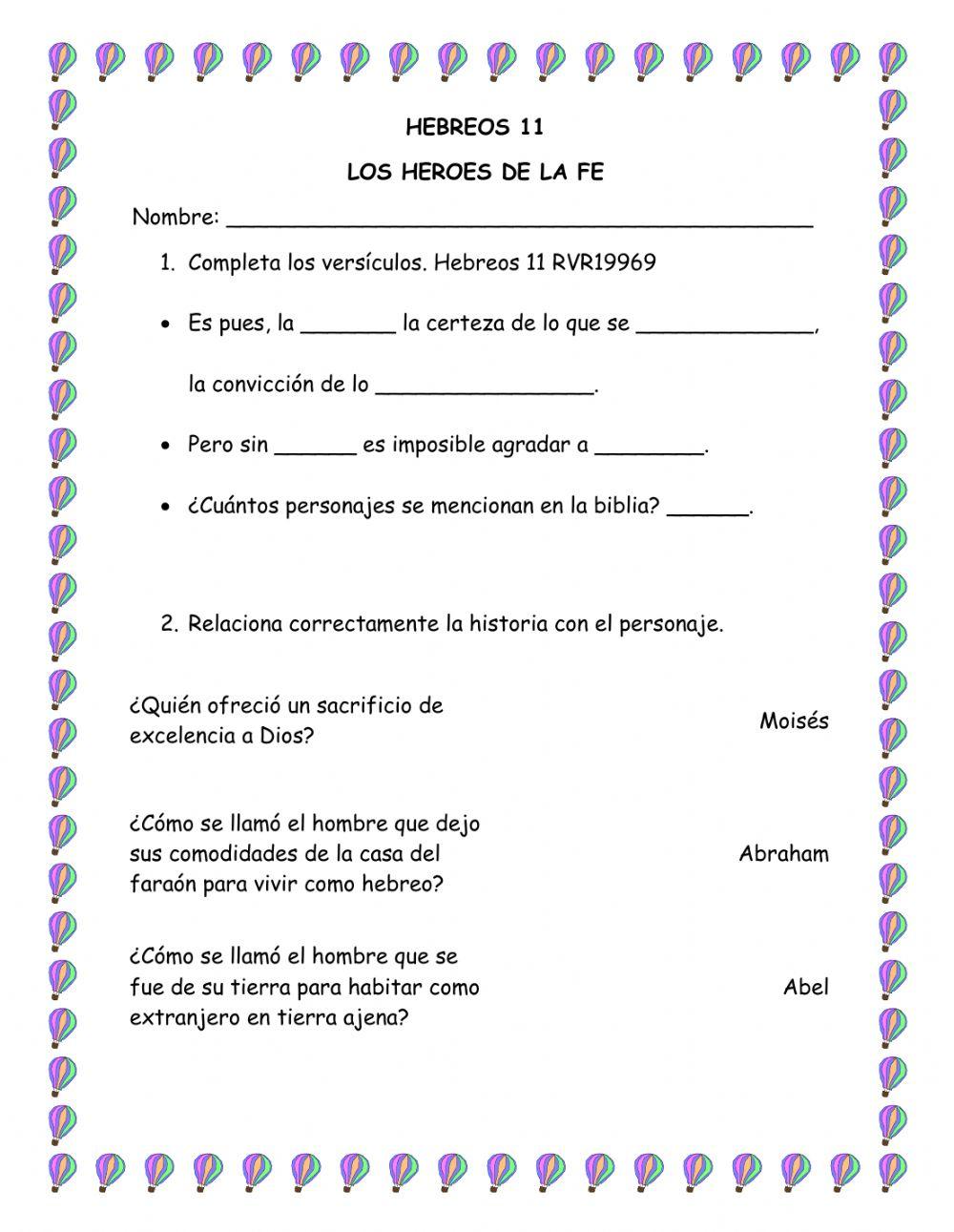 Héroes de la fe