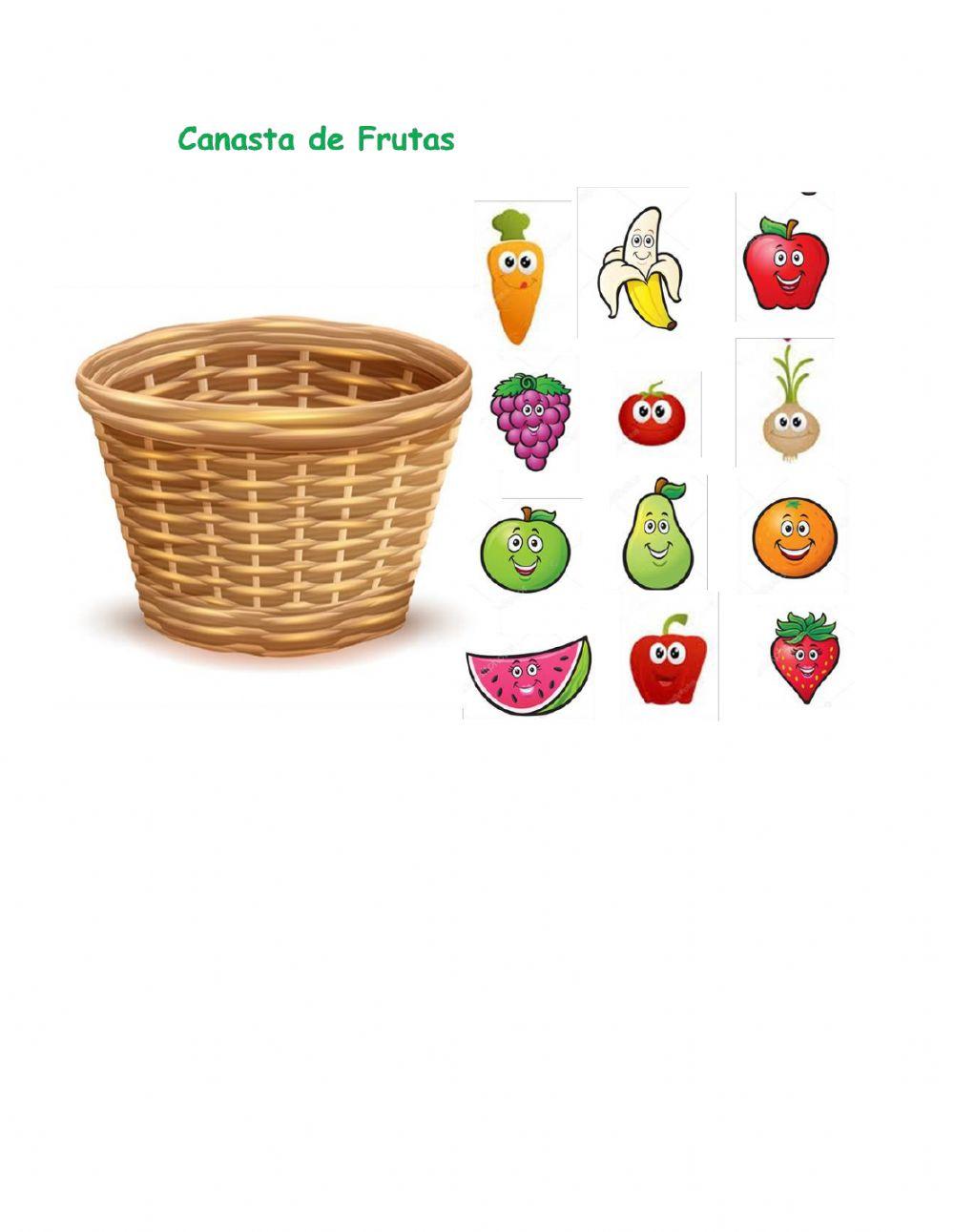 Canasta de frutas