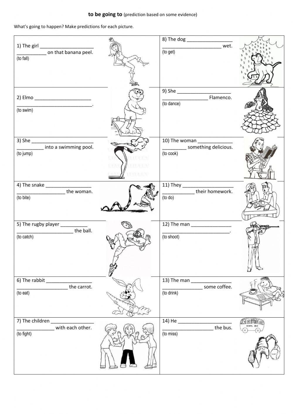 Be going to prediction