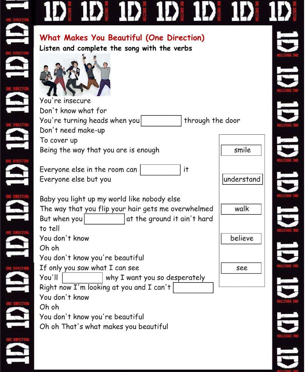 What makes you beautiful (One Direction)