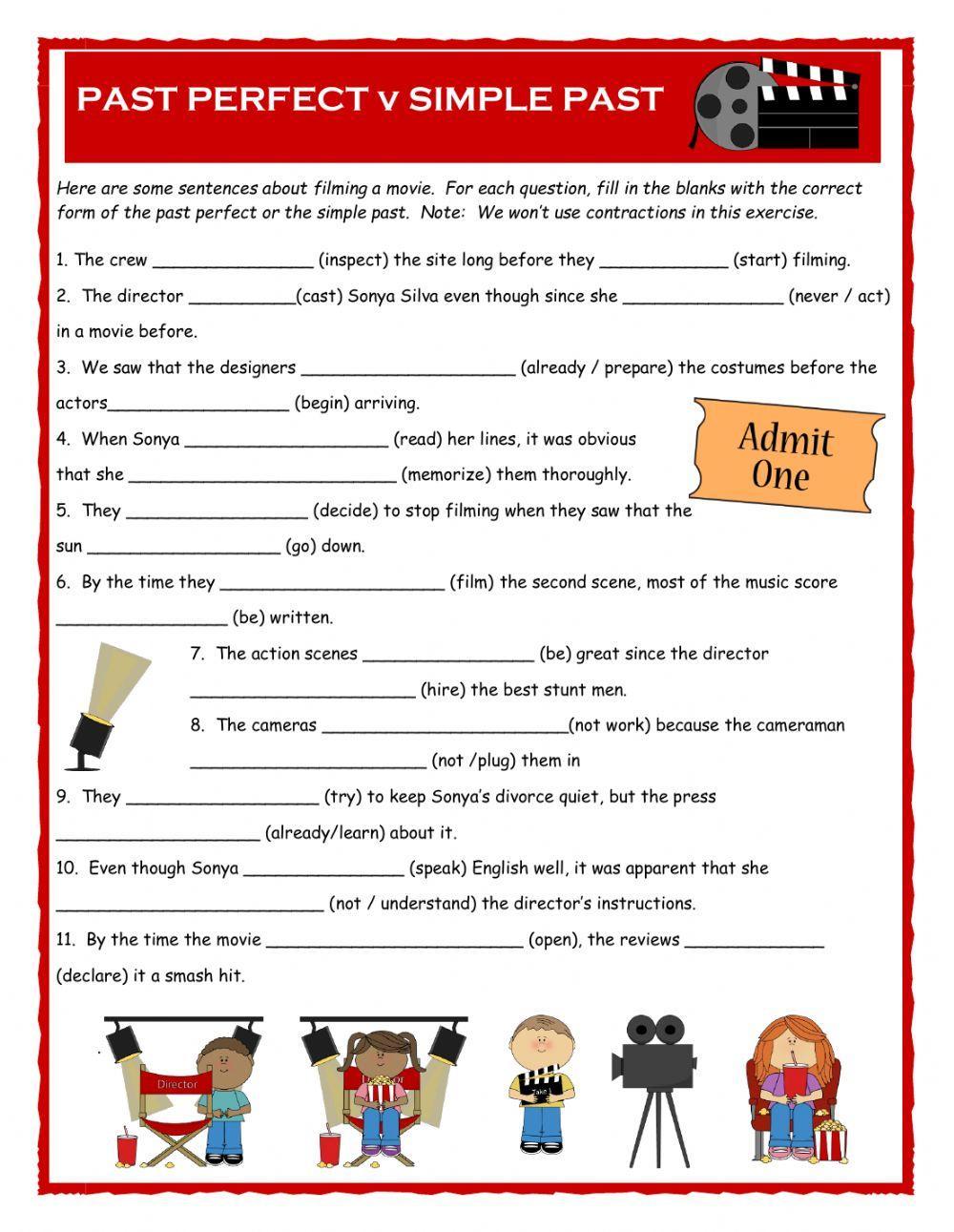 Past Perfect v Simple Past