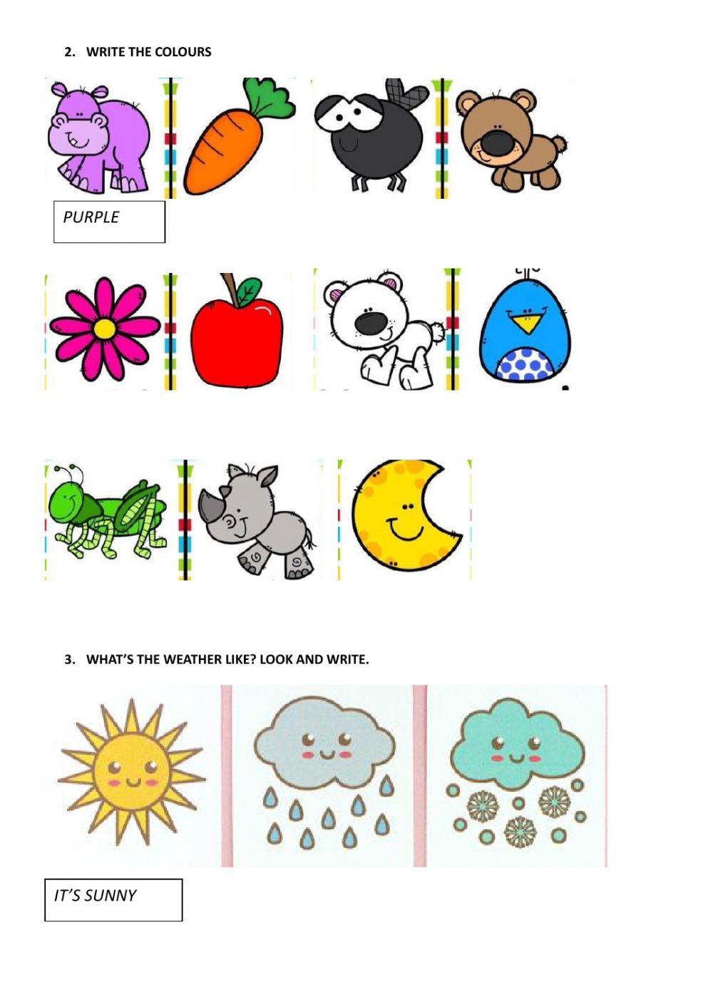 Winter homework 1- Level 1- Miss Caro