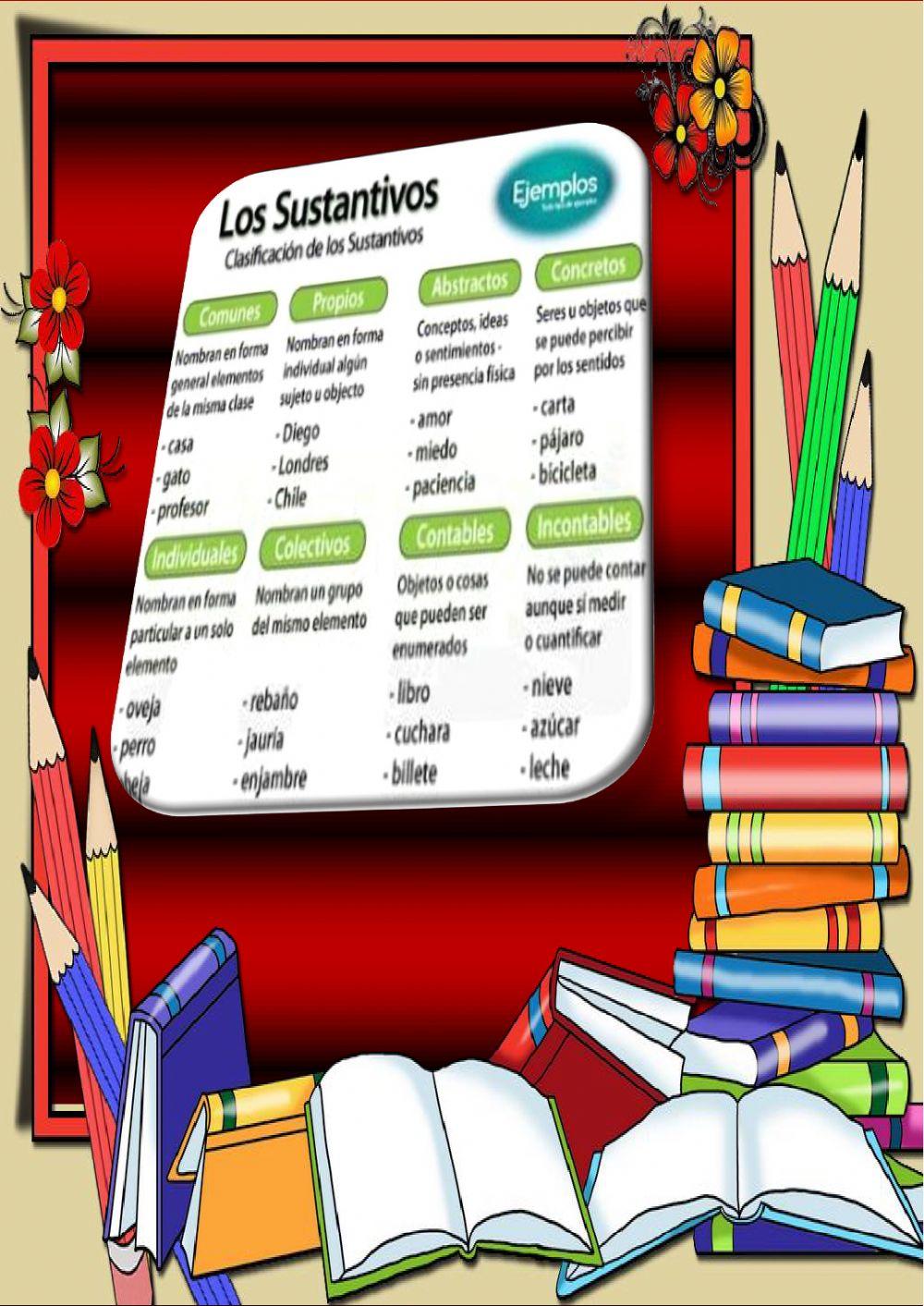 Clases de sustantivos