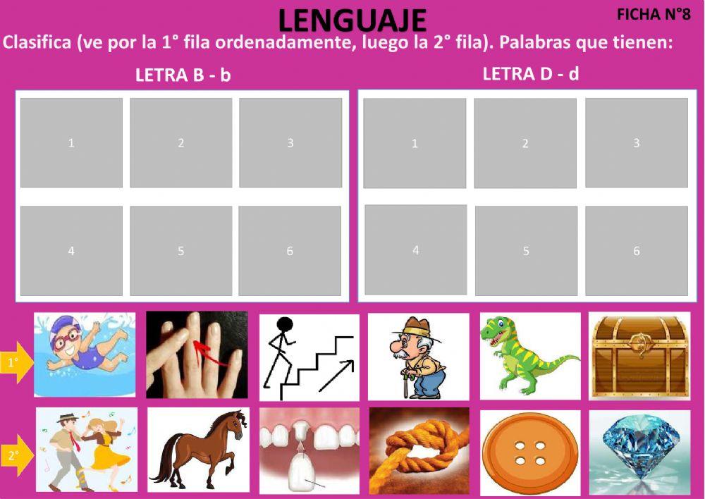 Actividades de Lenguaje n8