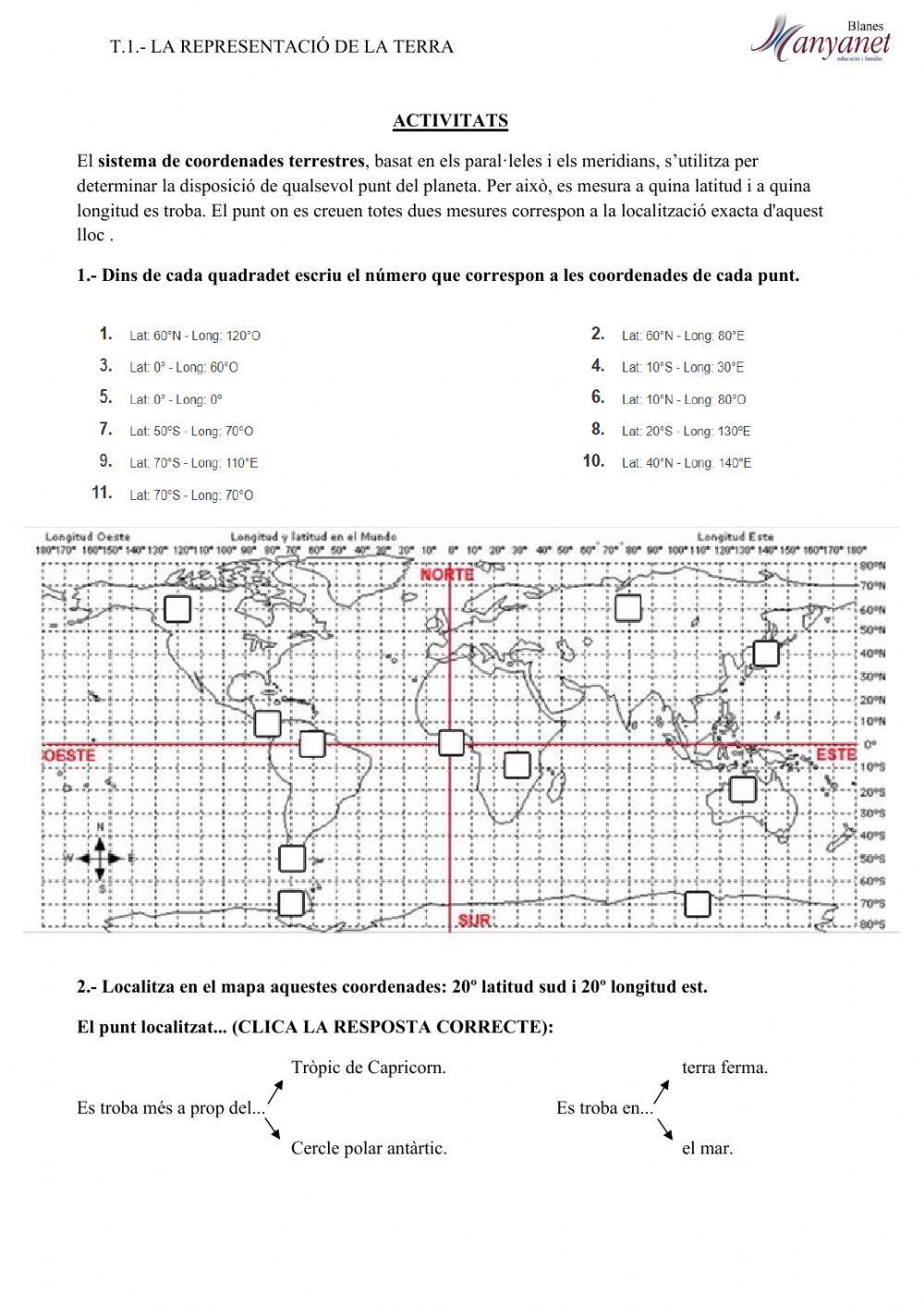 Paral·lels i meridians