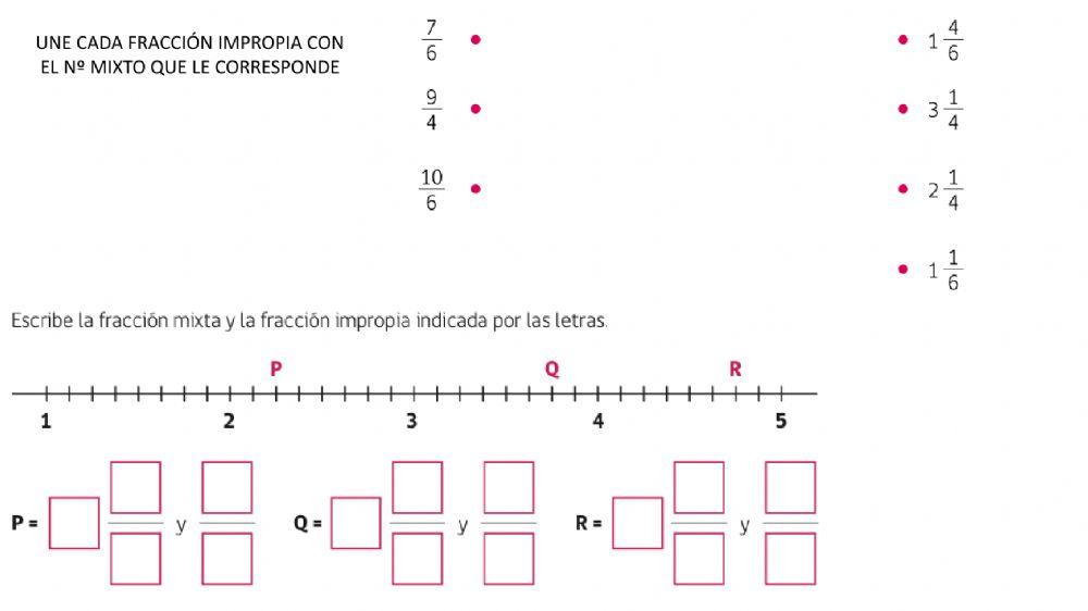 Fracciones Fracciones