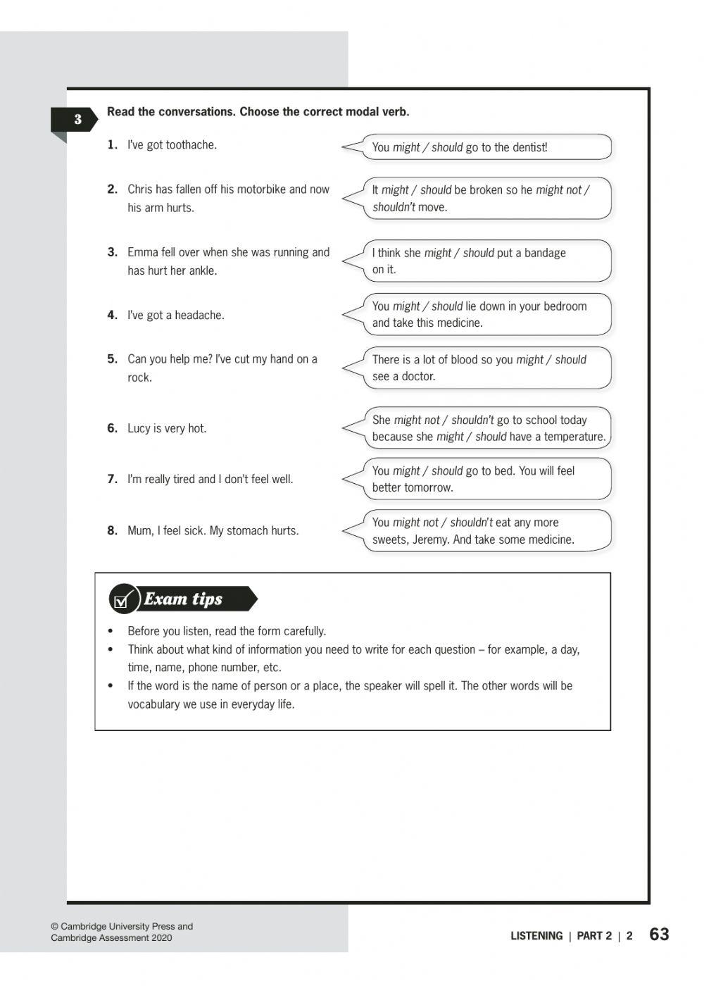 Optimise A2 UNIT TEST 8 READING